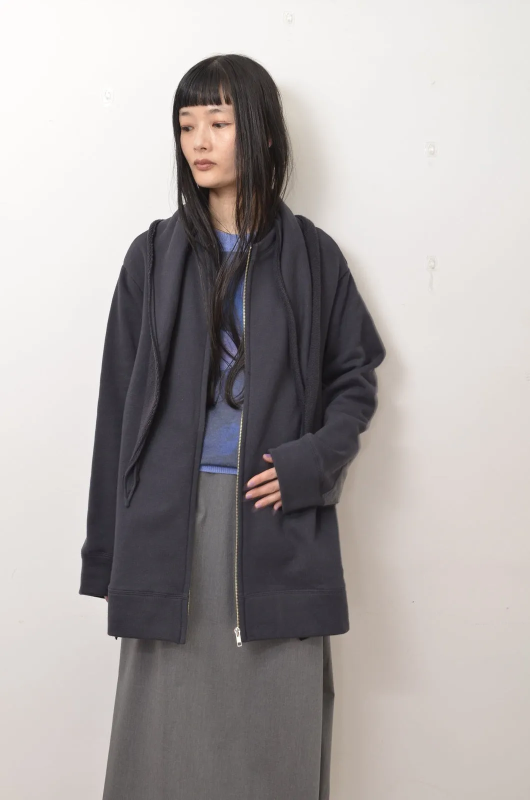 △ SHAWL ZIP-UP PARKA/CHAC