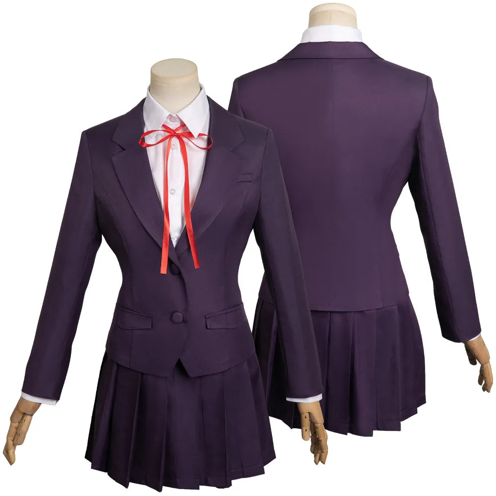 2023 The 100 Girlfriends 100Kanojo Hakari Hanazono Uniform Outfits Halloween Party Carnival Cosplay Costume