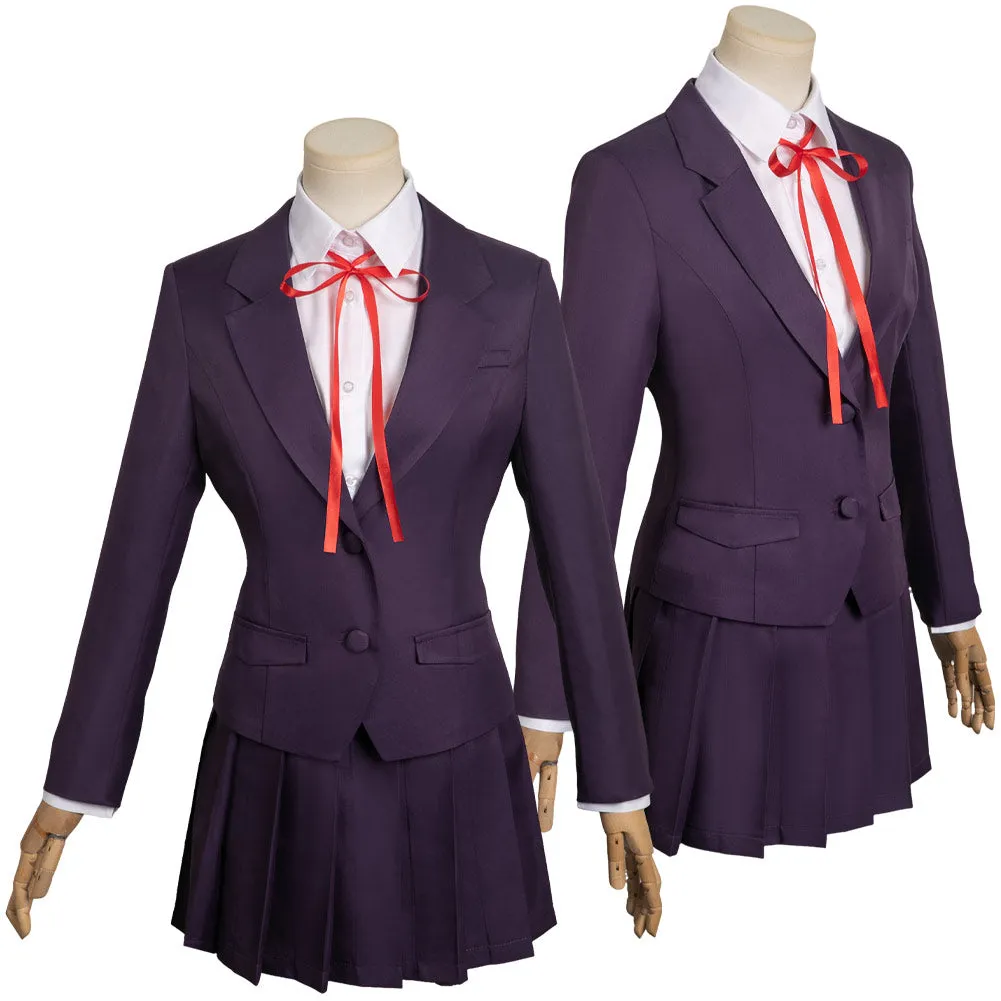 2023 The 100 Girlfriends 100Kanojo Hakari Hanazono Uniform Outfits Halloween Party Carnival Cosplay Costume