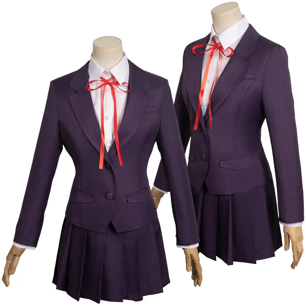 2023 The 100 Girlfriends 100Kanojo Hakari Hanazono Uniform Outfits Halloween Party Carnival Cosplay Costume