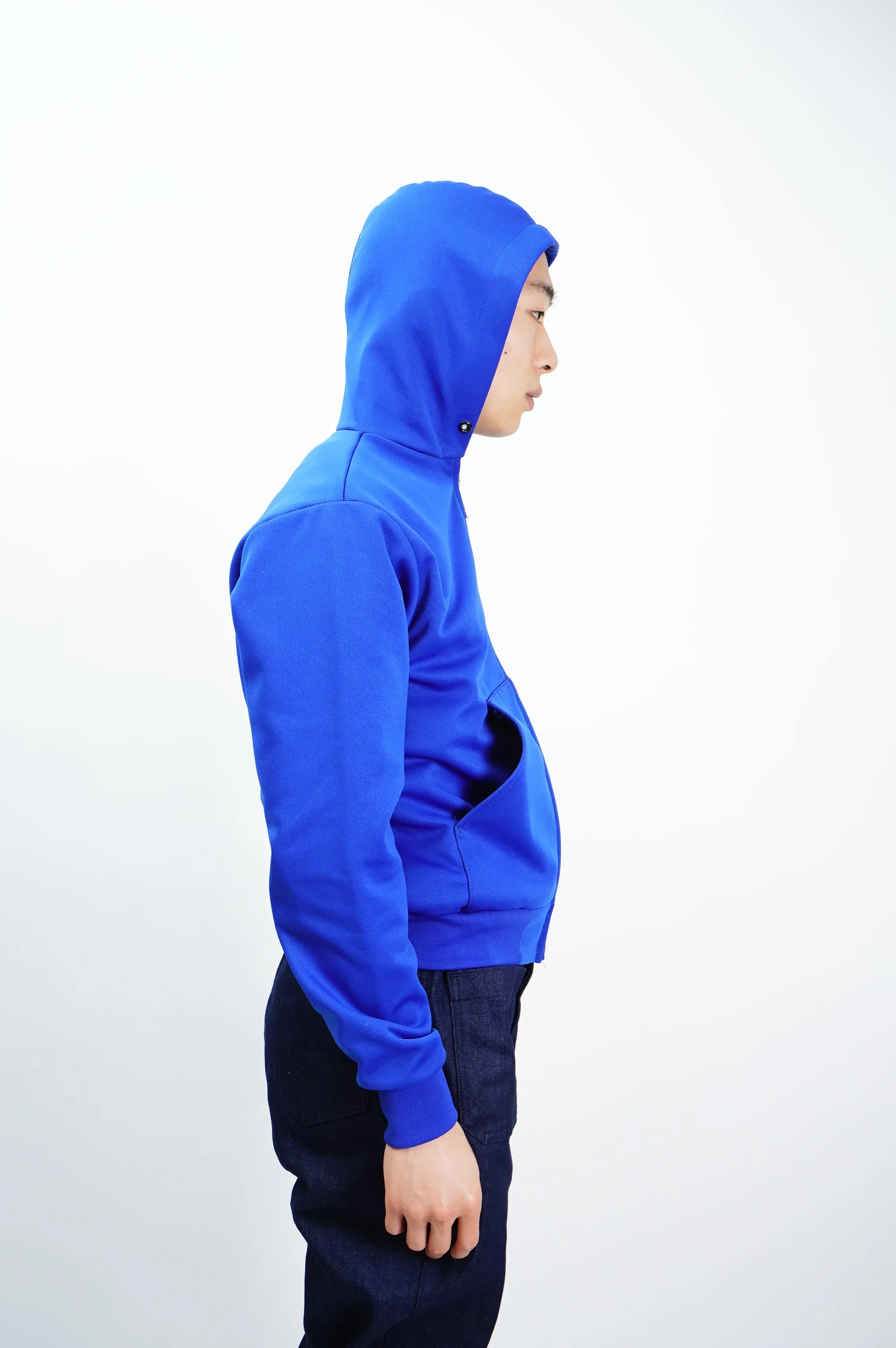 80's "UNKOWN" -Thermal Liner Zip Sweat Parka-