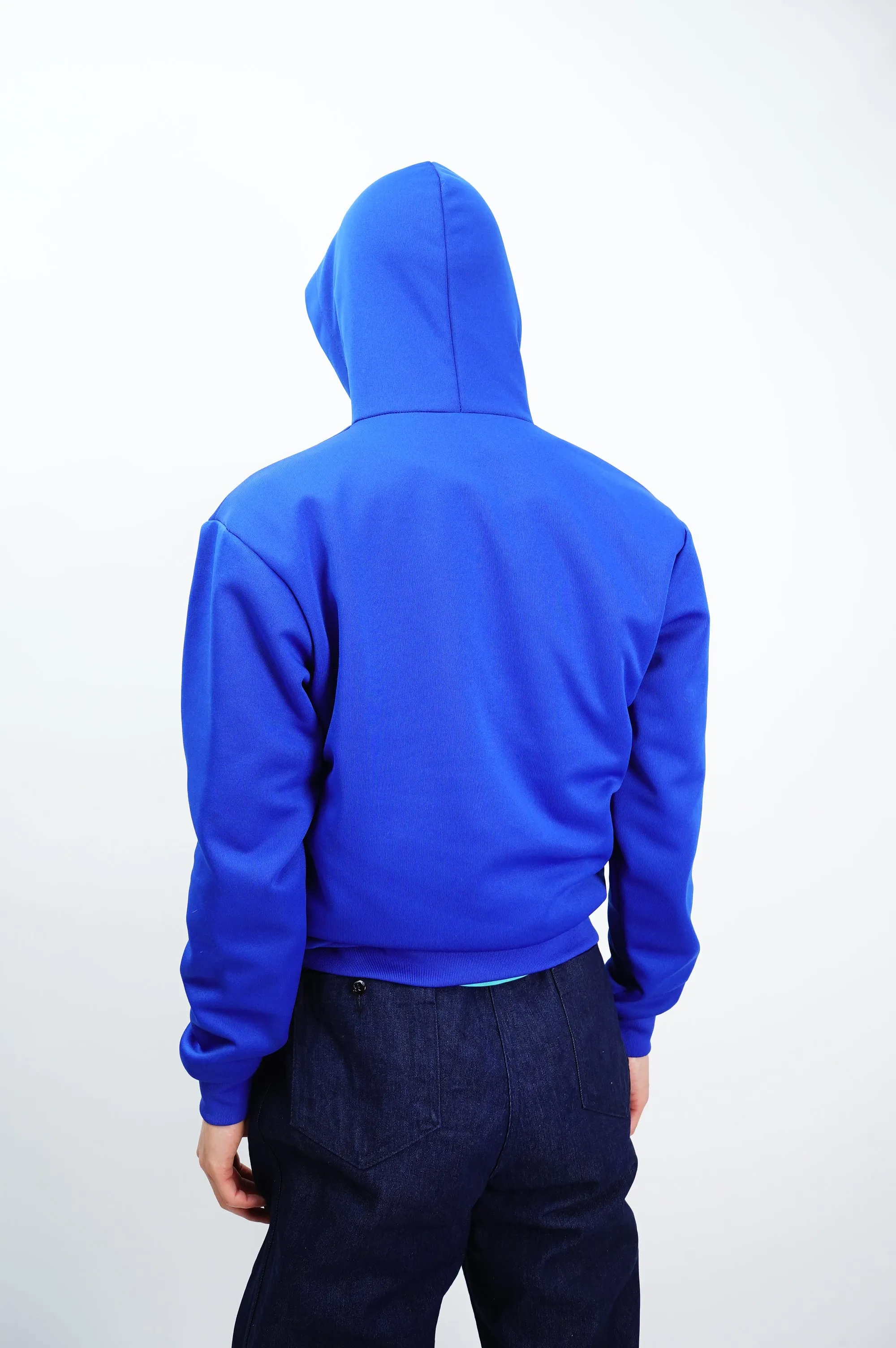 80's "UNKOWN" -Thermal Liner Zip Sweat Parka-