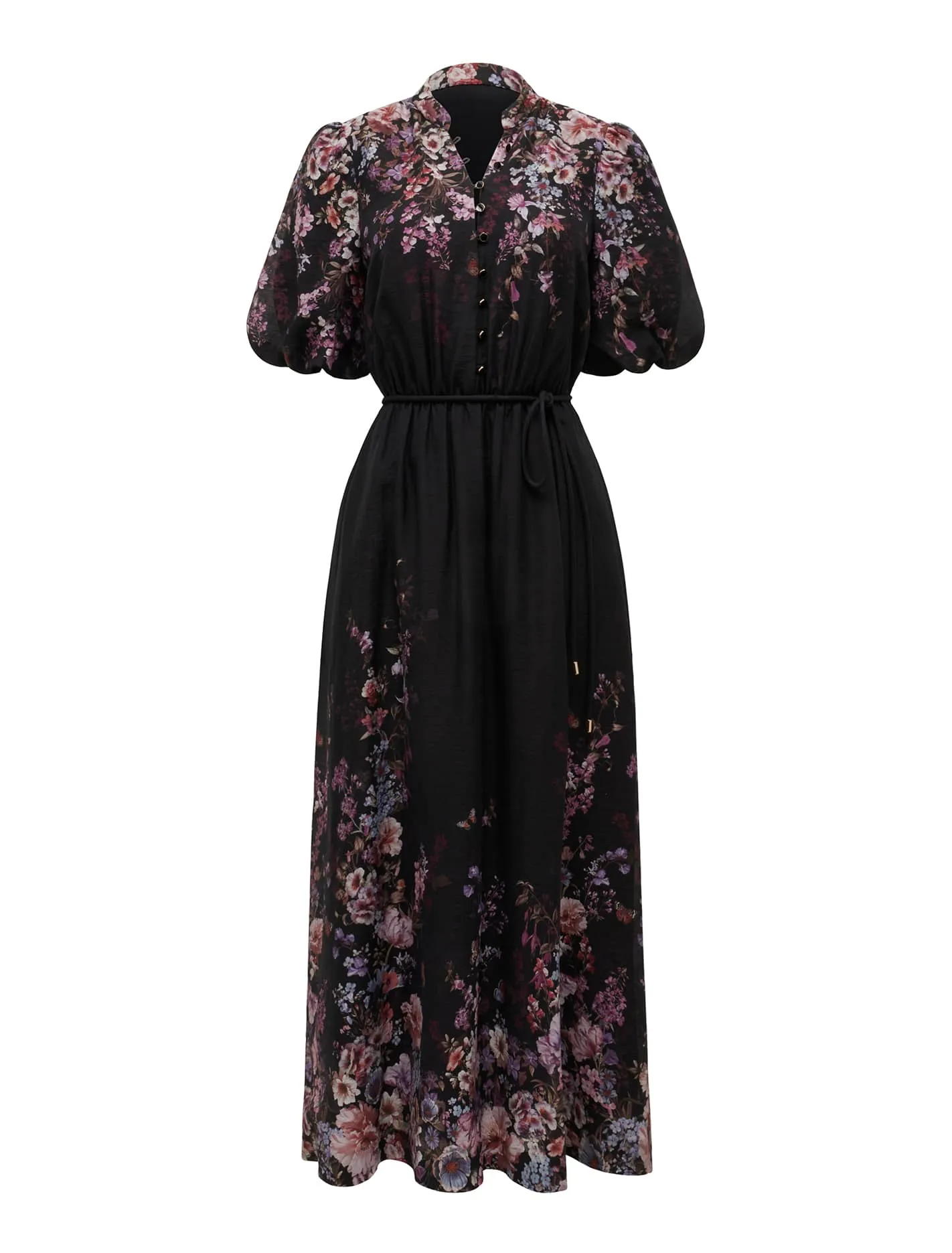 Adele Printed Midi Dress