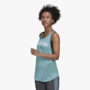 adidas Womens Essentials Loose Logo Tank Top Mint