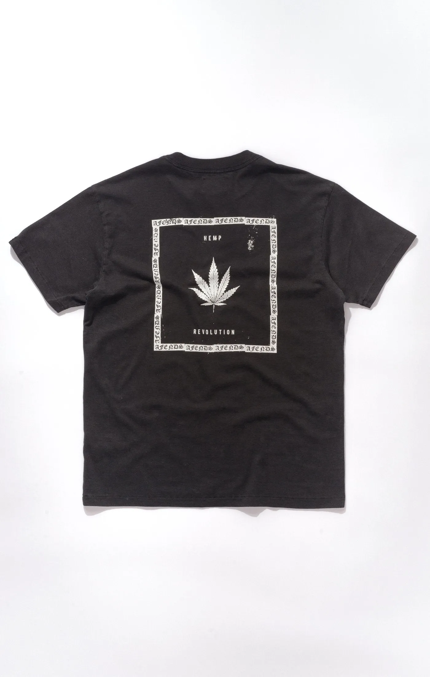 Afends Mens Time To Burn - Hemp Retro Fit Tee