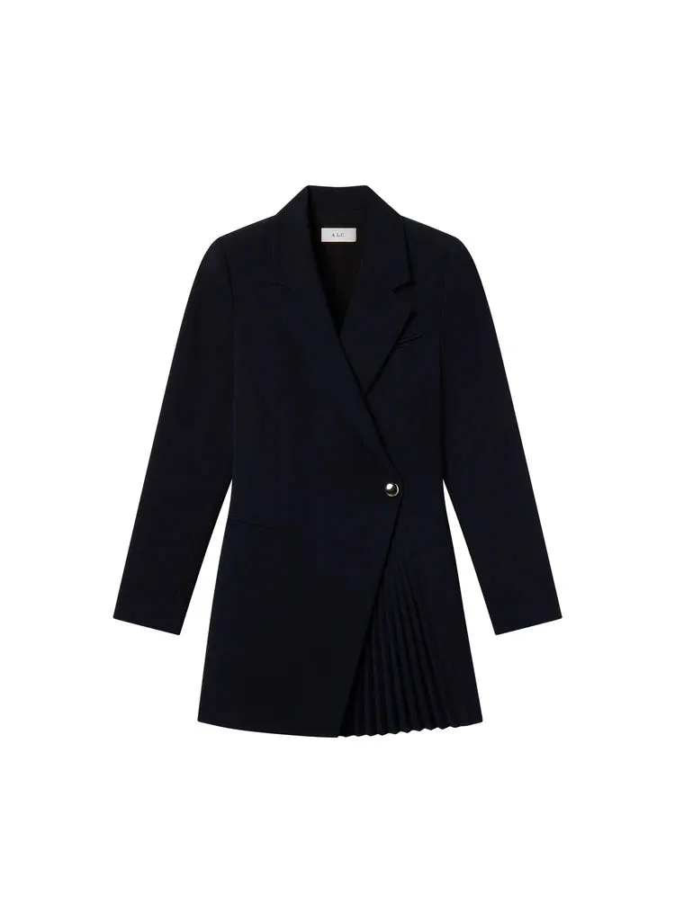 A.L.C Callen Pleated Blazer Dress