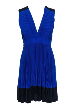 A.L.C. - Royal Blue Dress w/ Pleats Sz 12