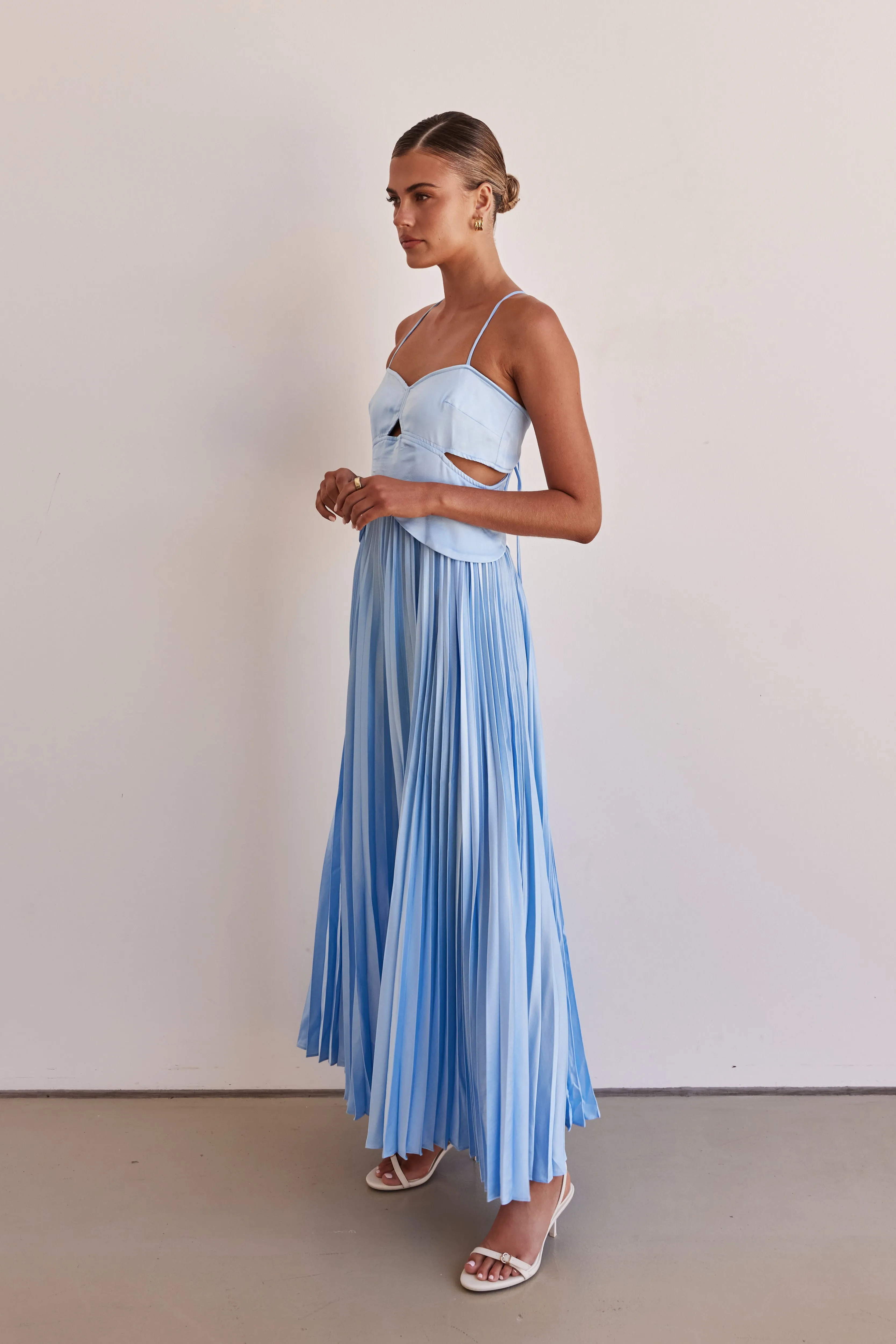 Alessandra Maxi Dress (Blue)