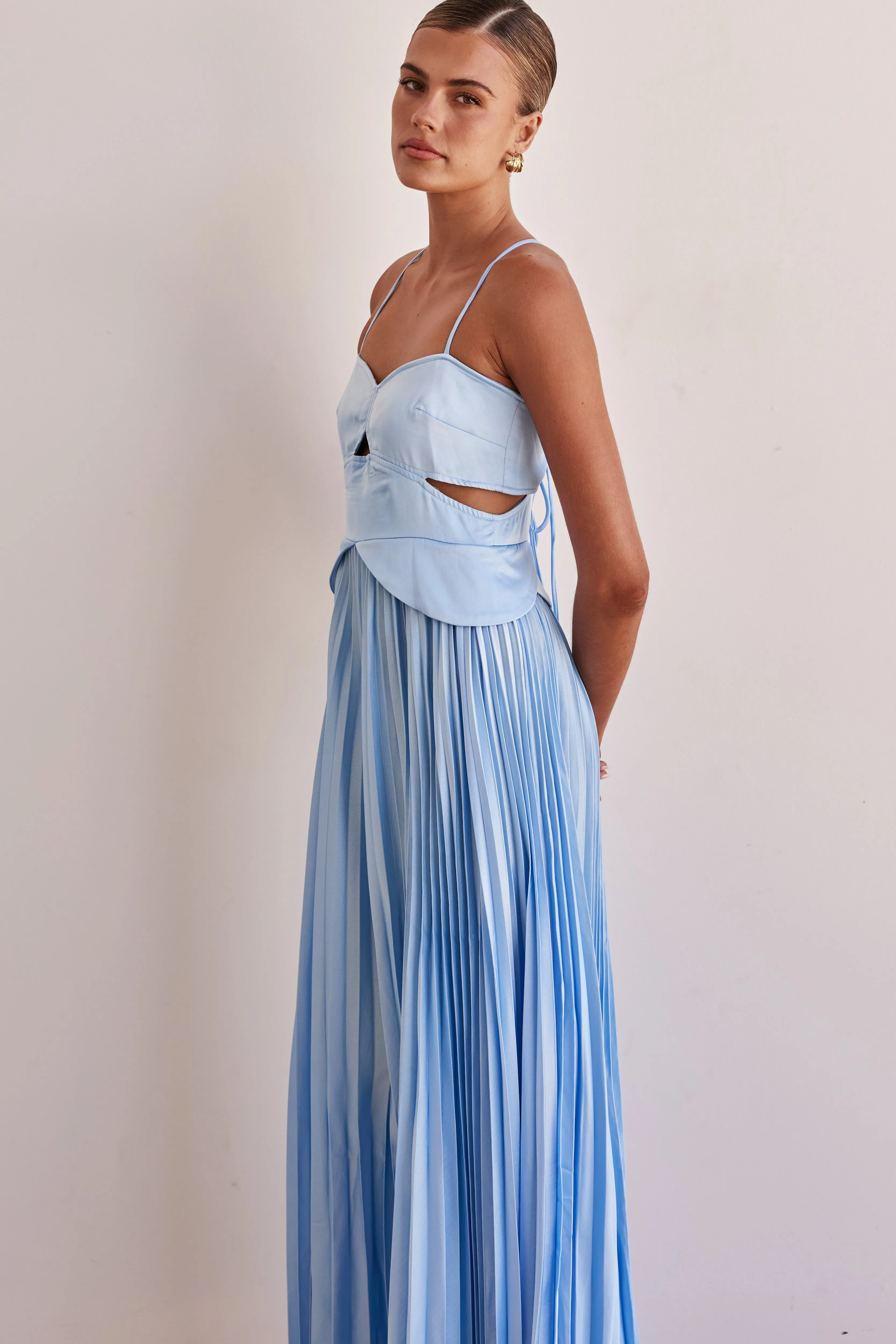 Alessandra Maxi Dress (Blue)