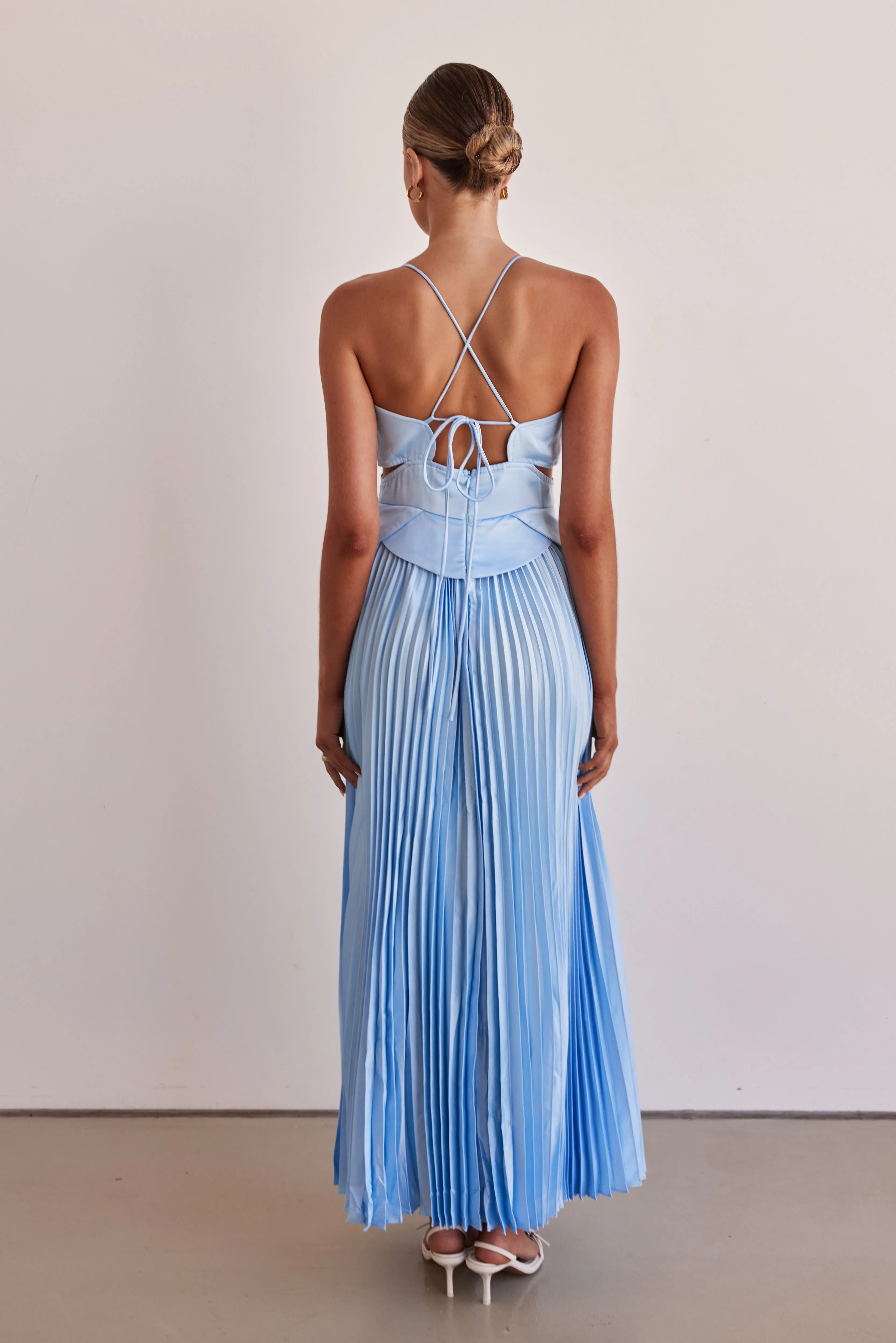 Alessandra Maxi Dress (Blue)