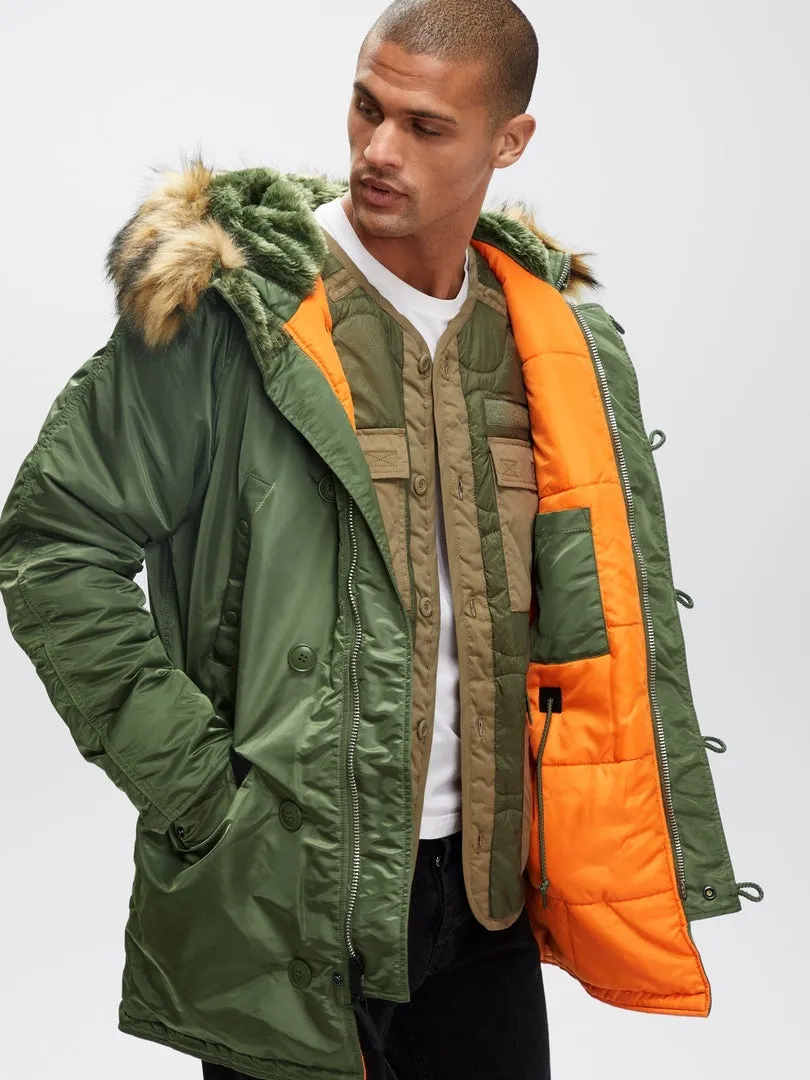 Alpha N-3B Slim Fit Parka