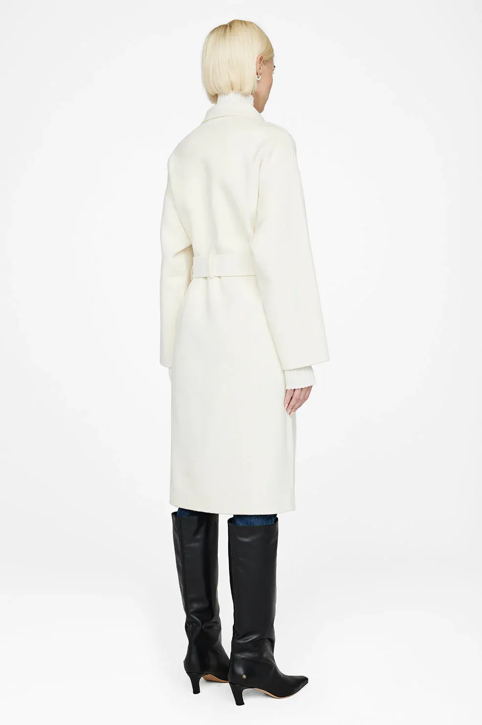 Anine Bing - Dylan Coat in Ivory