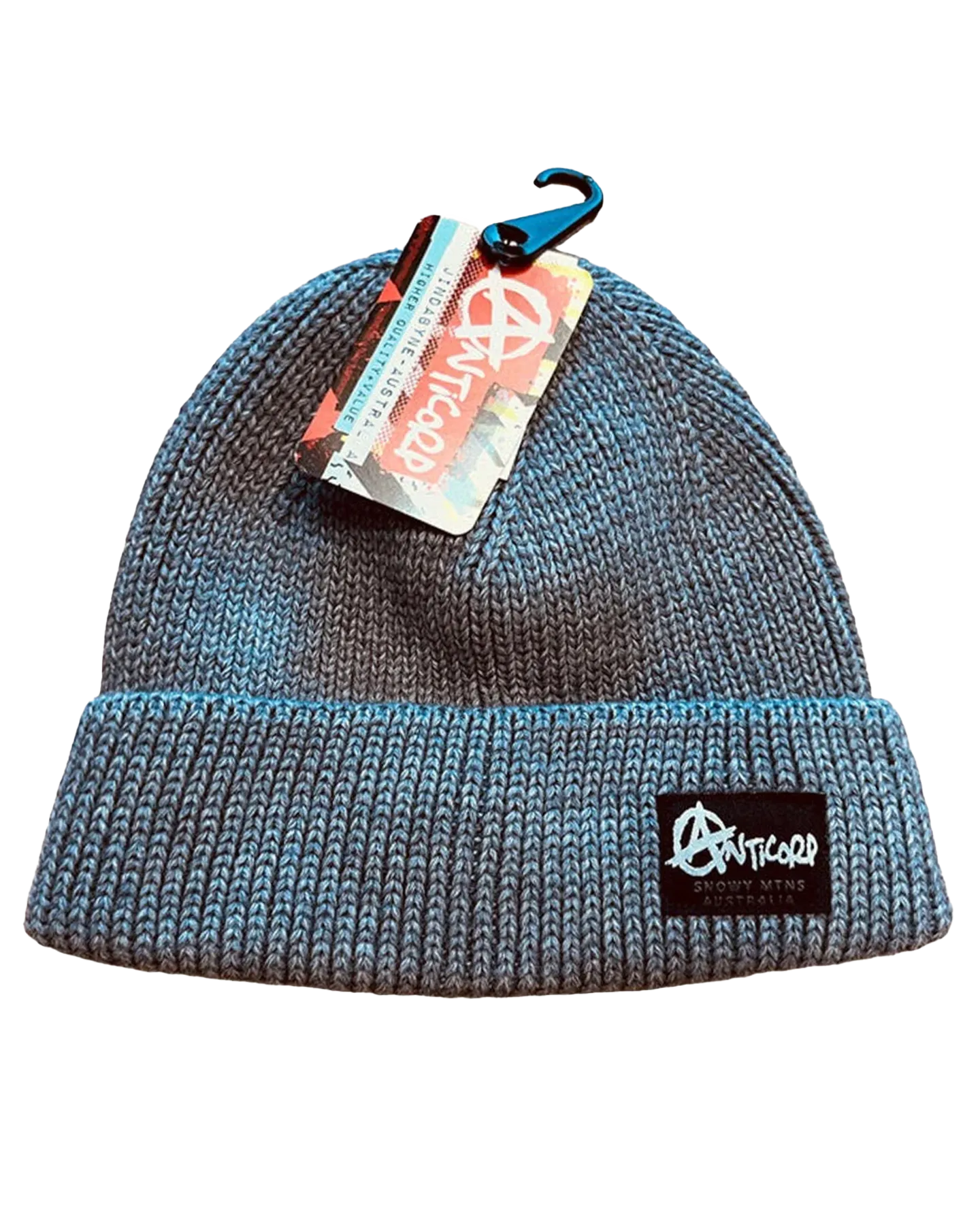 Anticorp Turn Up Beanie - Light Grey