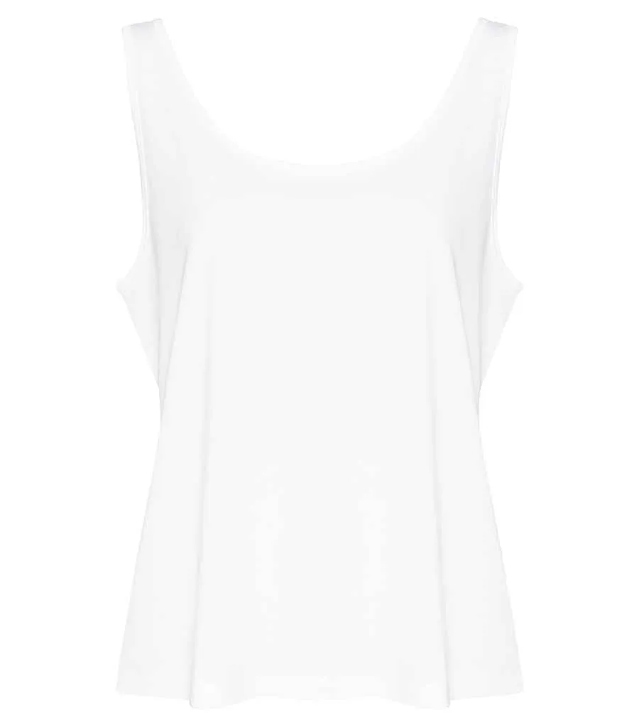 AWDis Ladies Tank Top | Solid White