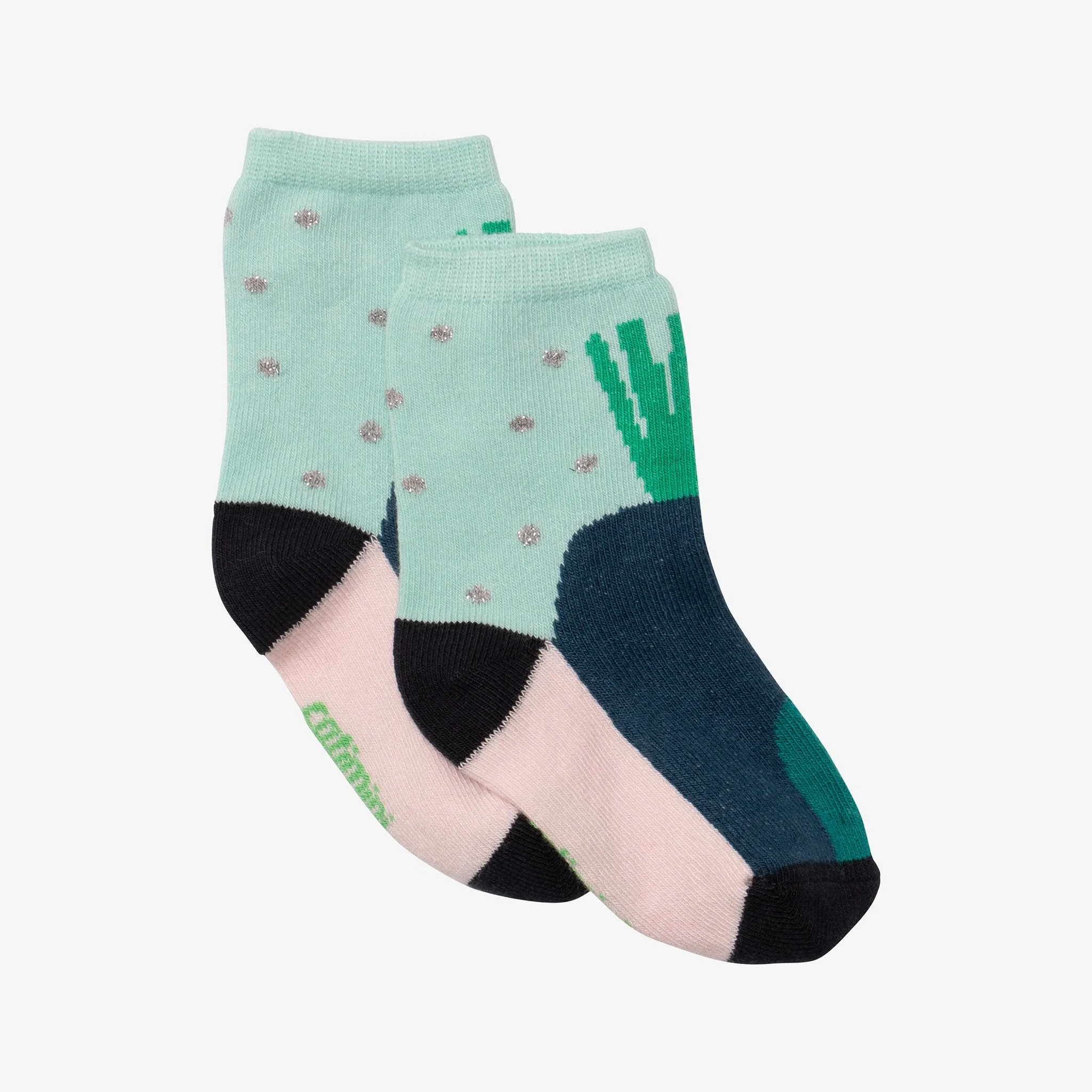 Baby girl paste blue socks