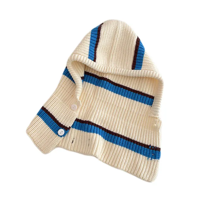 Baby Girls Boys Winter Hat - Toddler Knitted Hood Scarf Beanies Hat YZJ0231