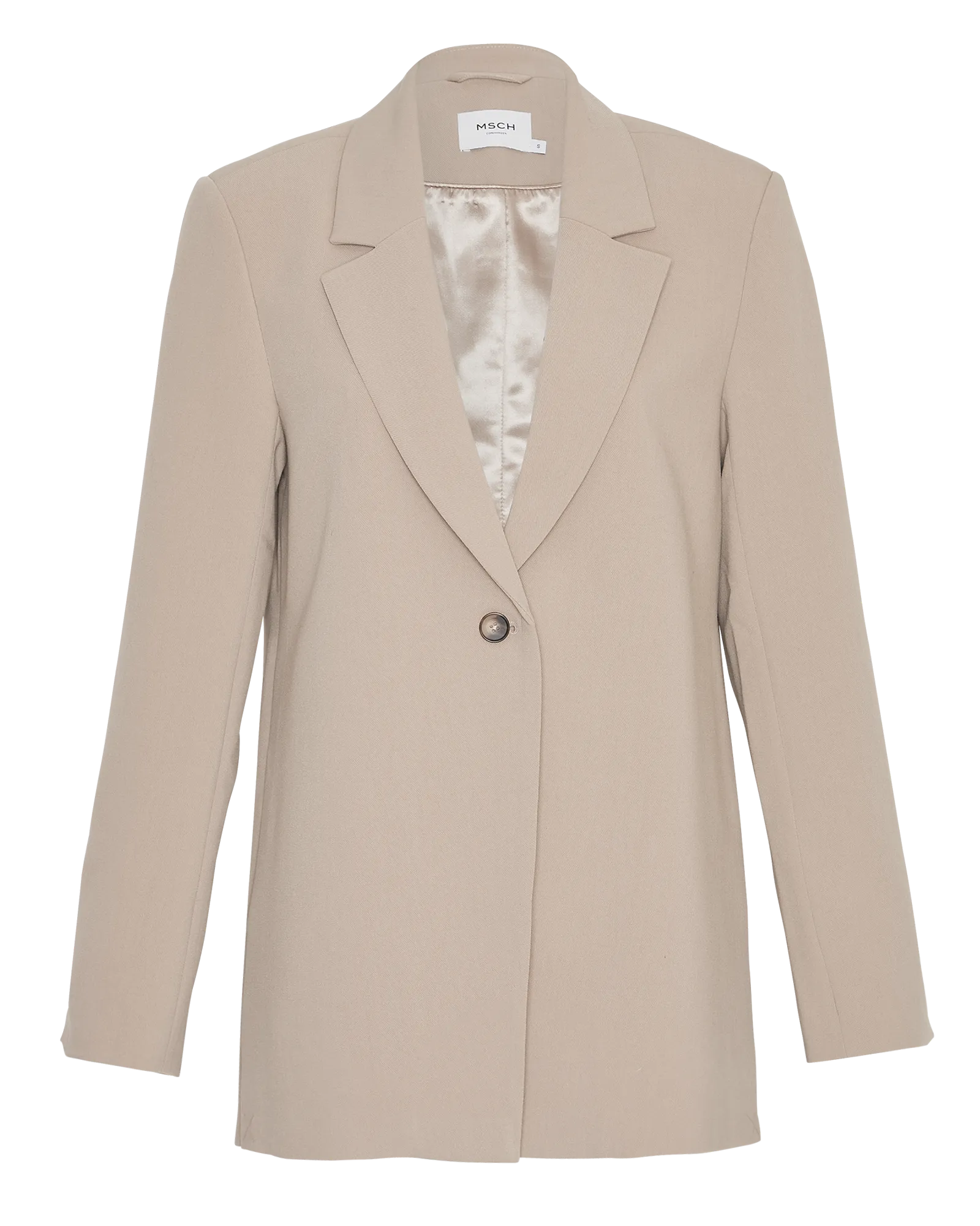 Barbine Slit Blazer - Trench Coat