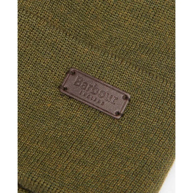 Barbour Healey Mens Beanie - Olive