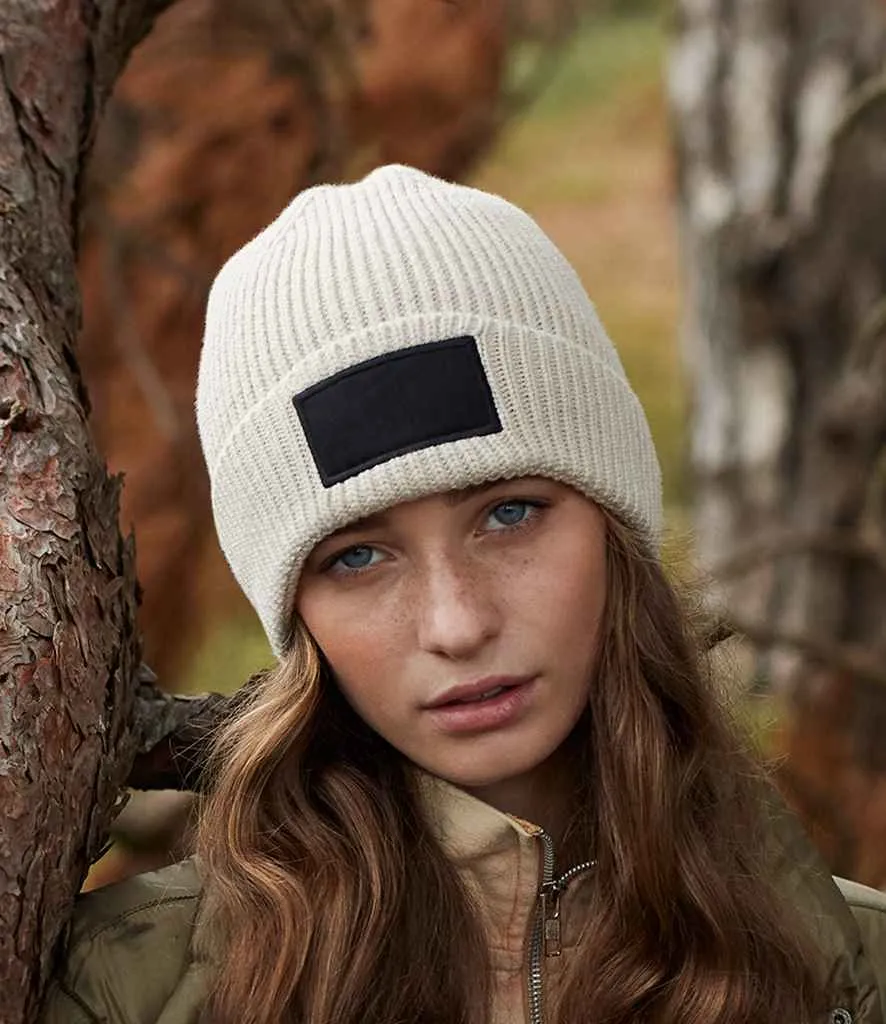 BB442R - Beechfield Fashion Patch Beanie