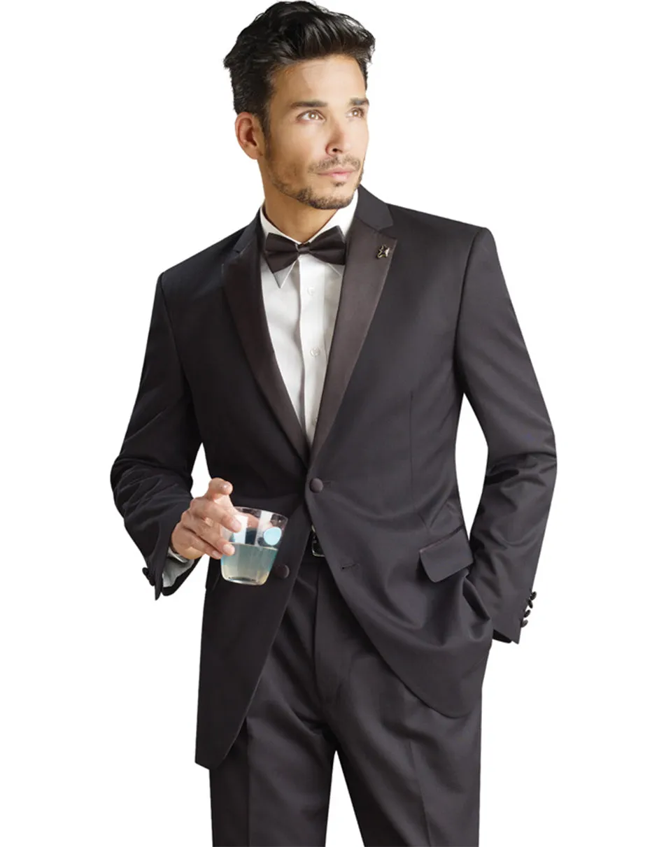 Black Notch Wool Tuxedo