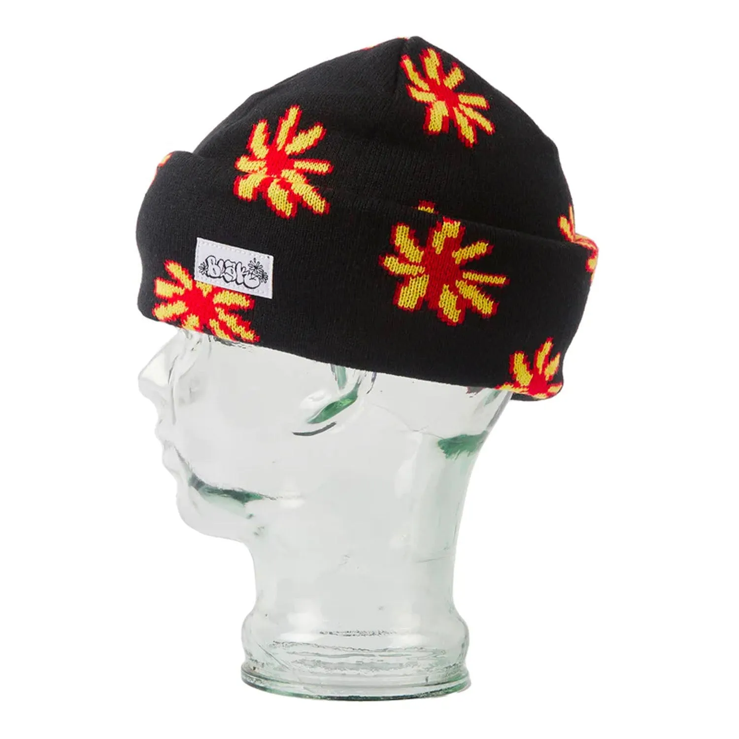 Blak Flower Power Beanie