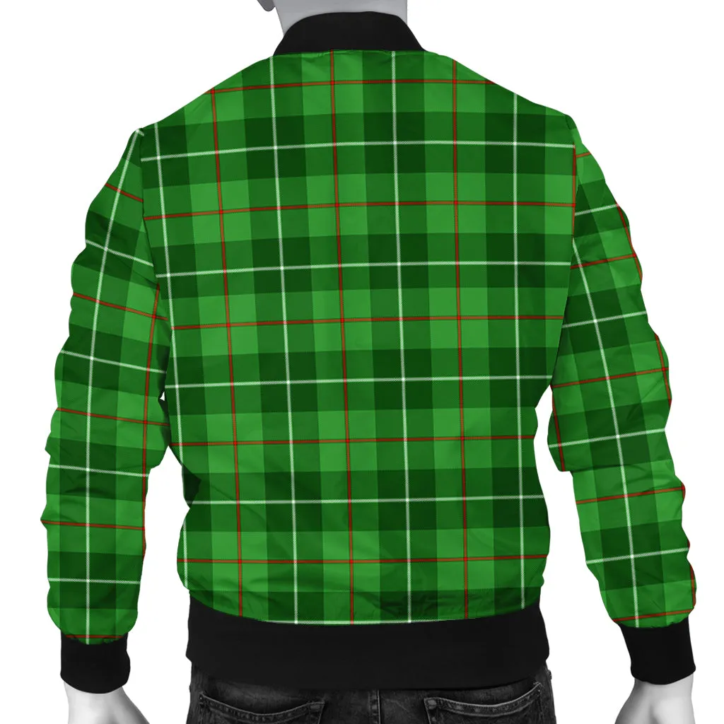 Boyle Tartan Bomber Jacket with Family Crest