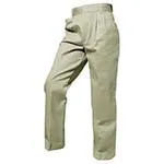 Boys Husky Pleated Twill Pant