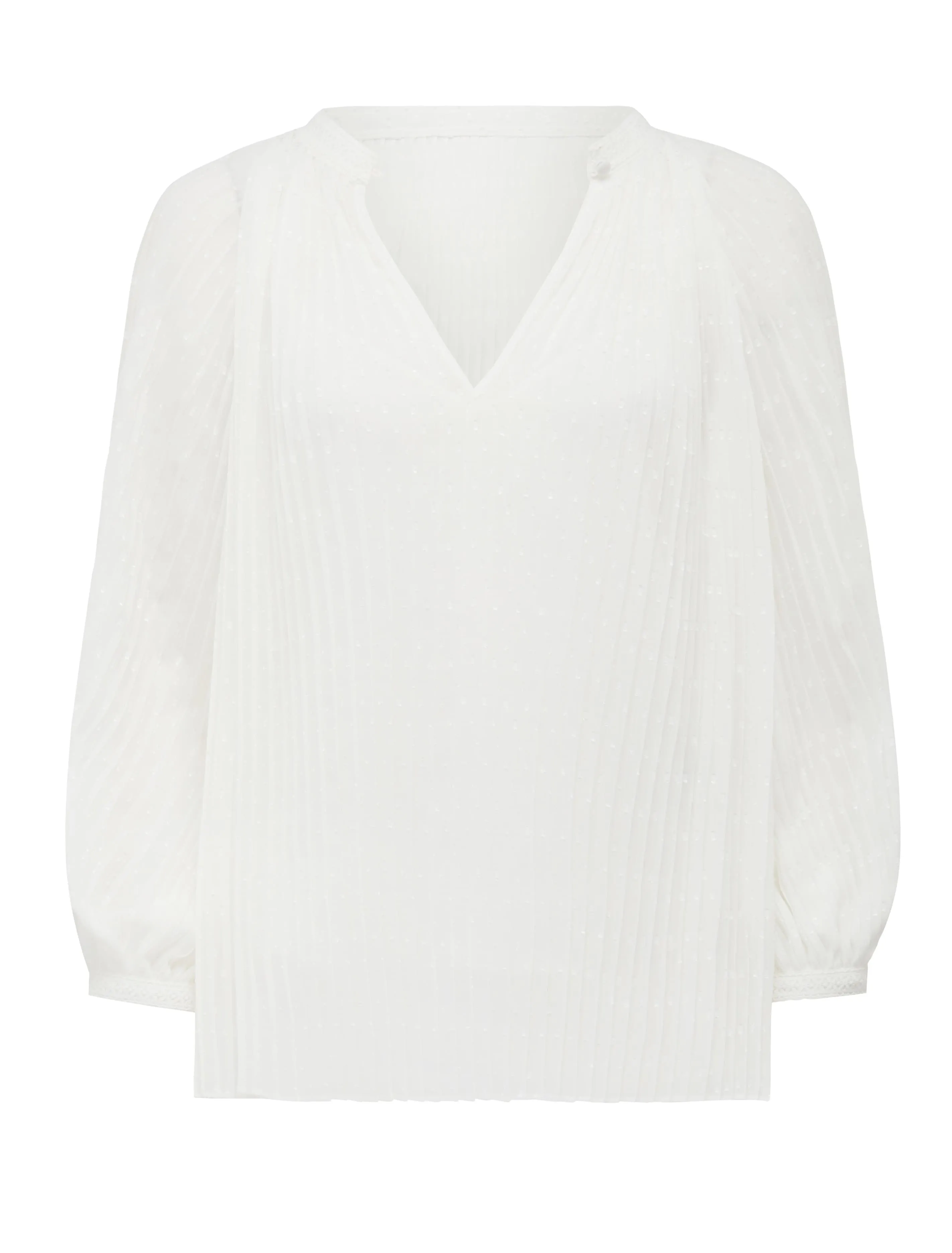 Brittany Pleated Blouse