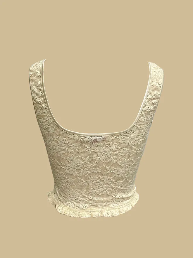 Brynne Bustier Top Cream