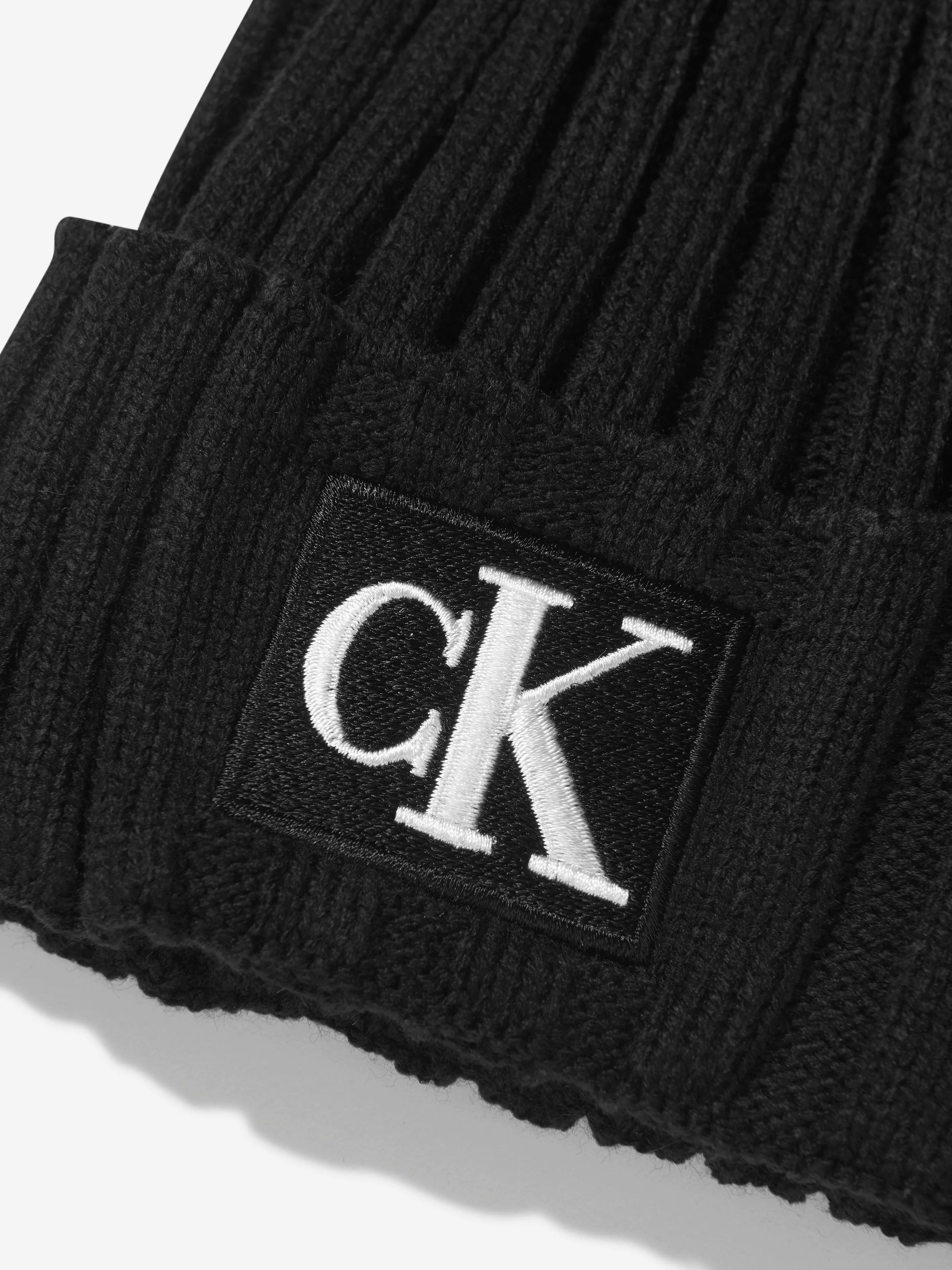 Calvin Klein Kids Monogram Beanie Hat