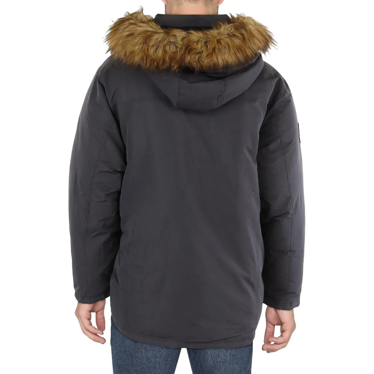 Canada Weather Gear Mens Short Cold Weather Parka Coat