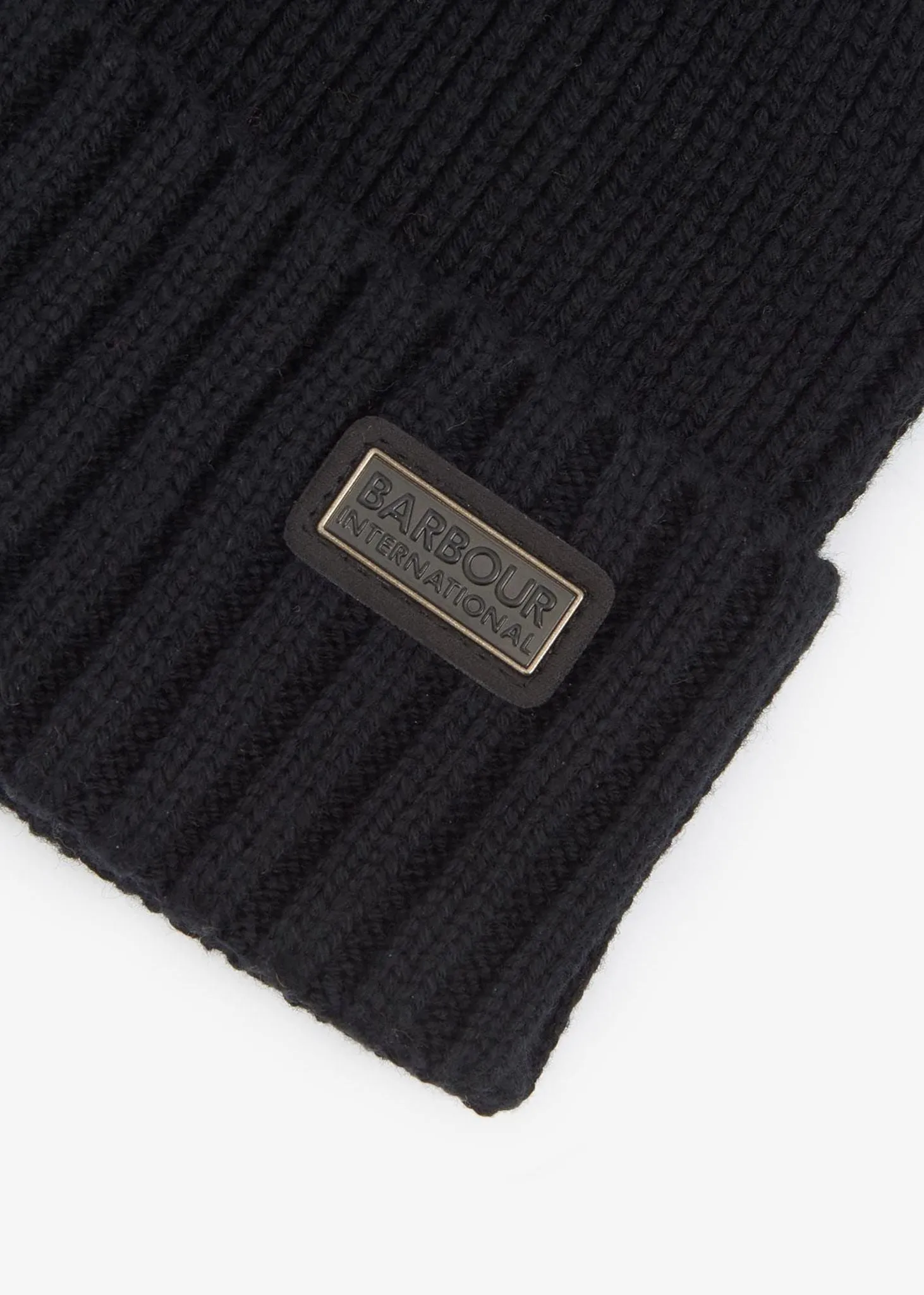 Chester beanie hat - black