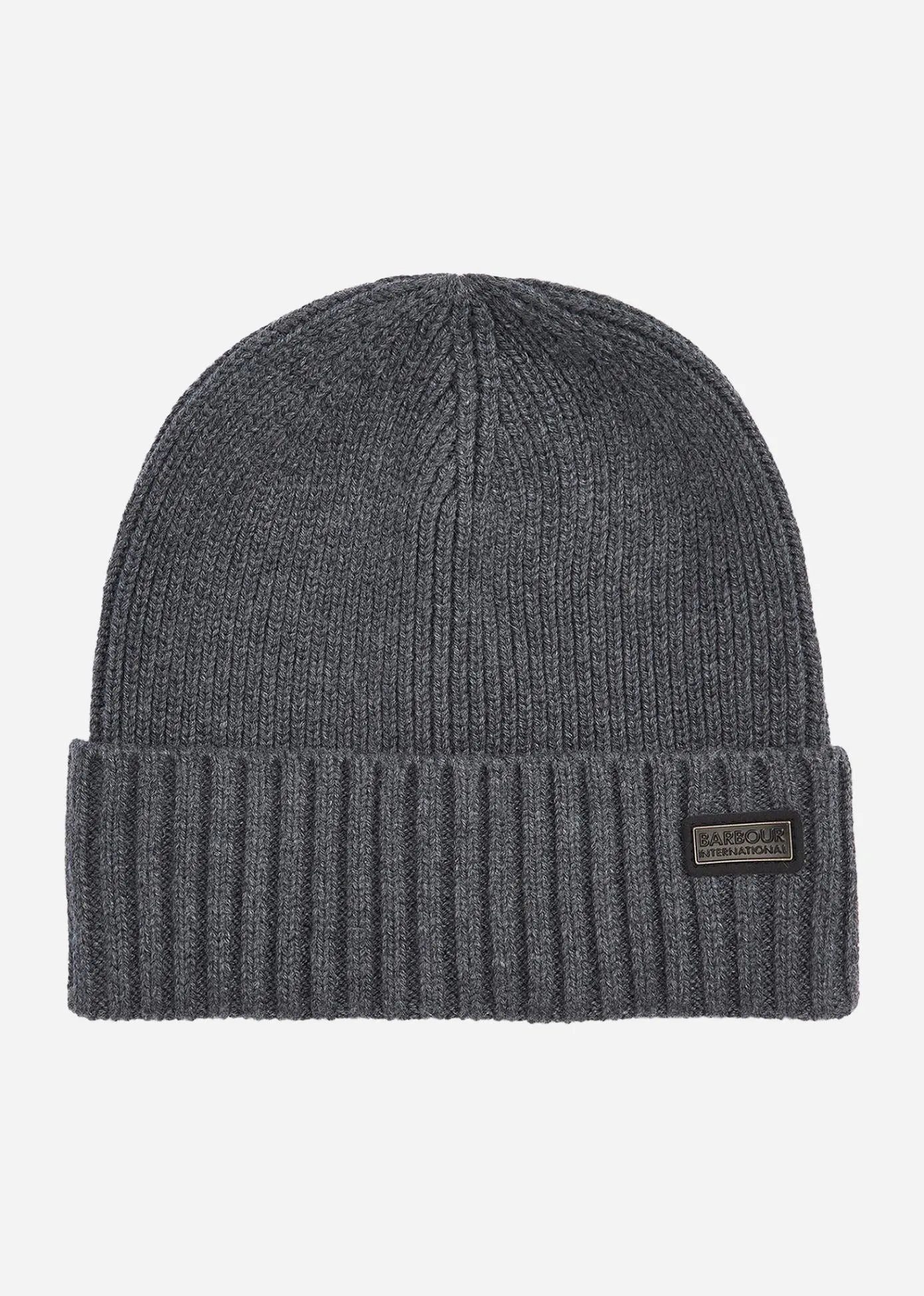 Chester beanie hat - charcoal grey