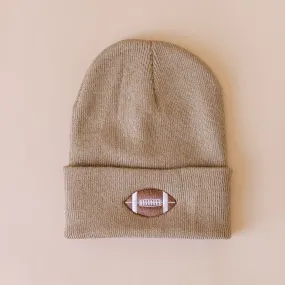 Child Beanie - FOOTBALL - Toffee