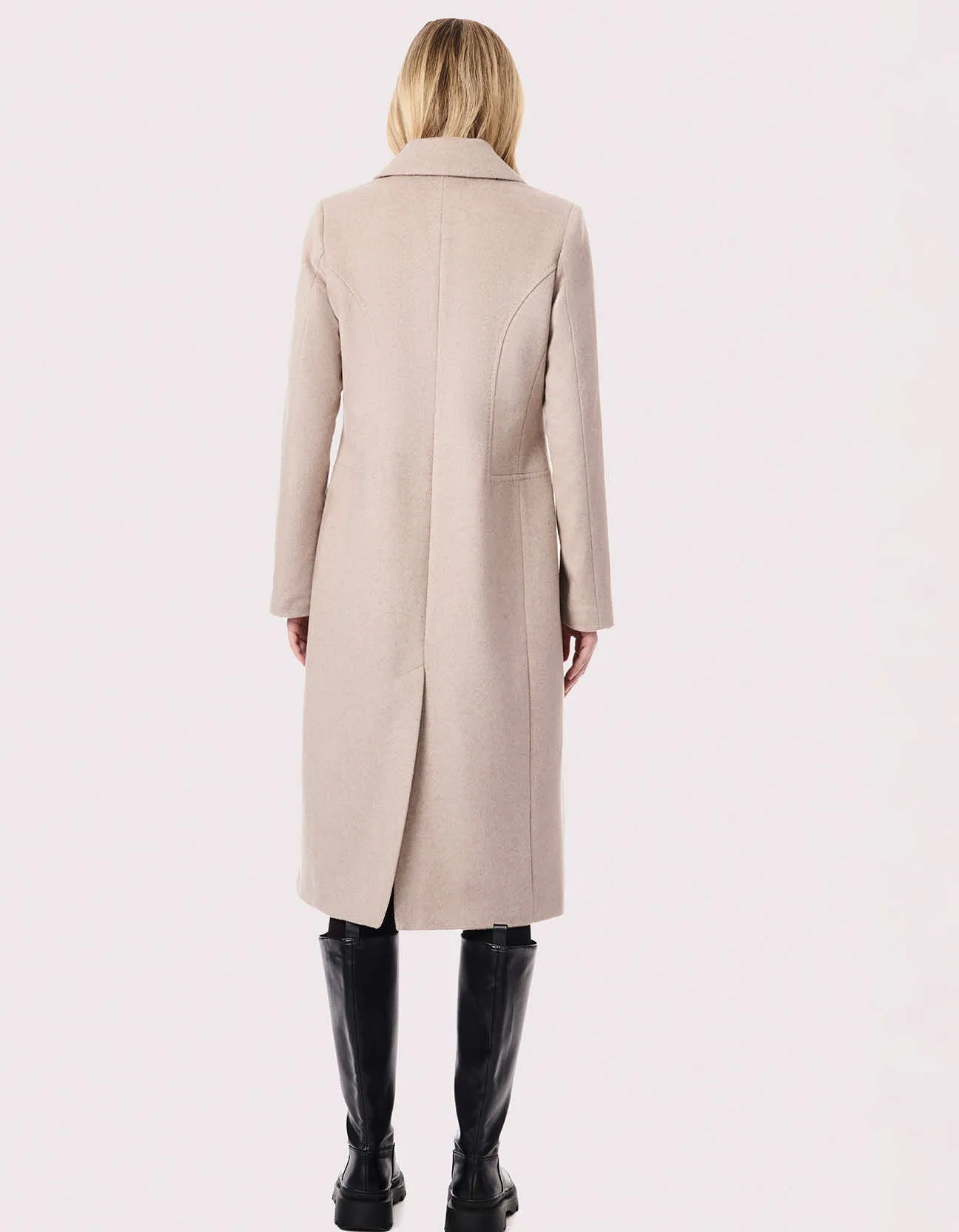 City Chic Long Wool Coat