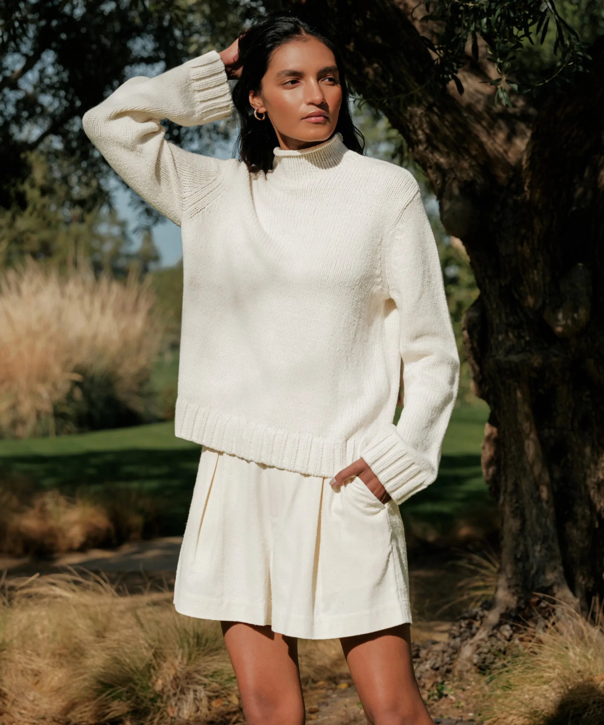 Classic Mockneck Pullover