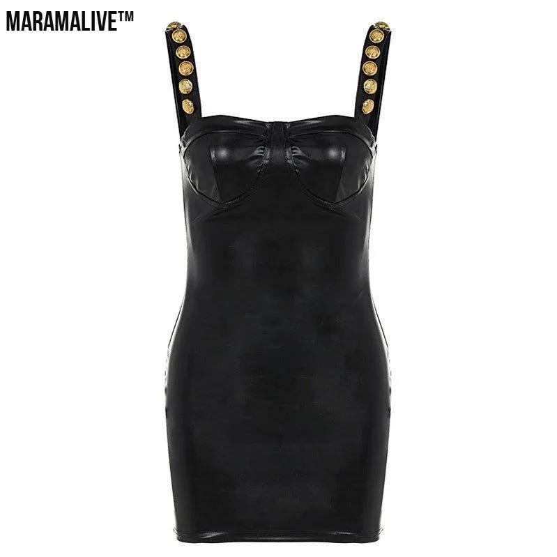 Clothing INS Style Off-neck Sexy Sling Tube Top Package Hip Dress