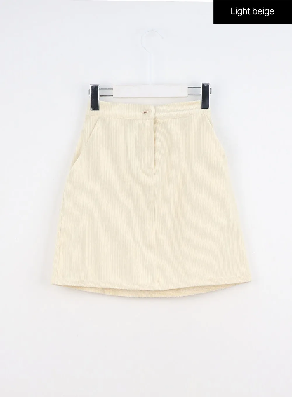 Corduroy Mini Skirt IO317