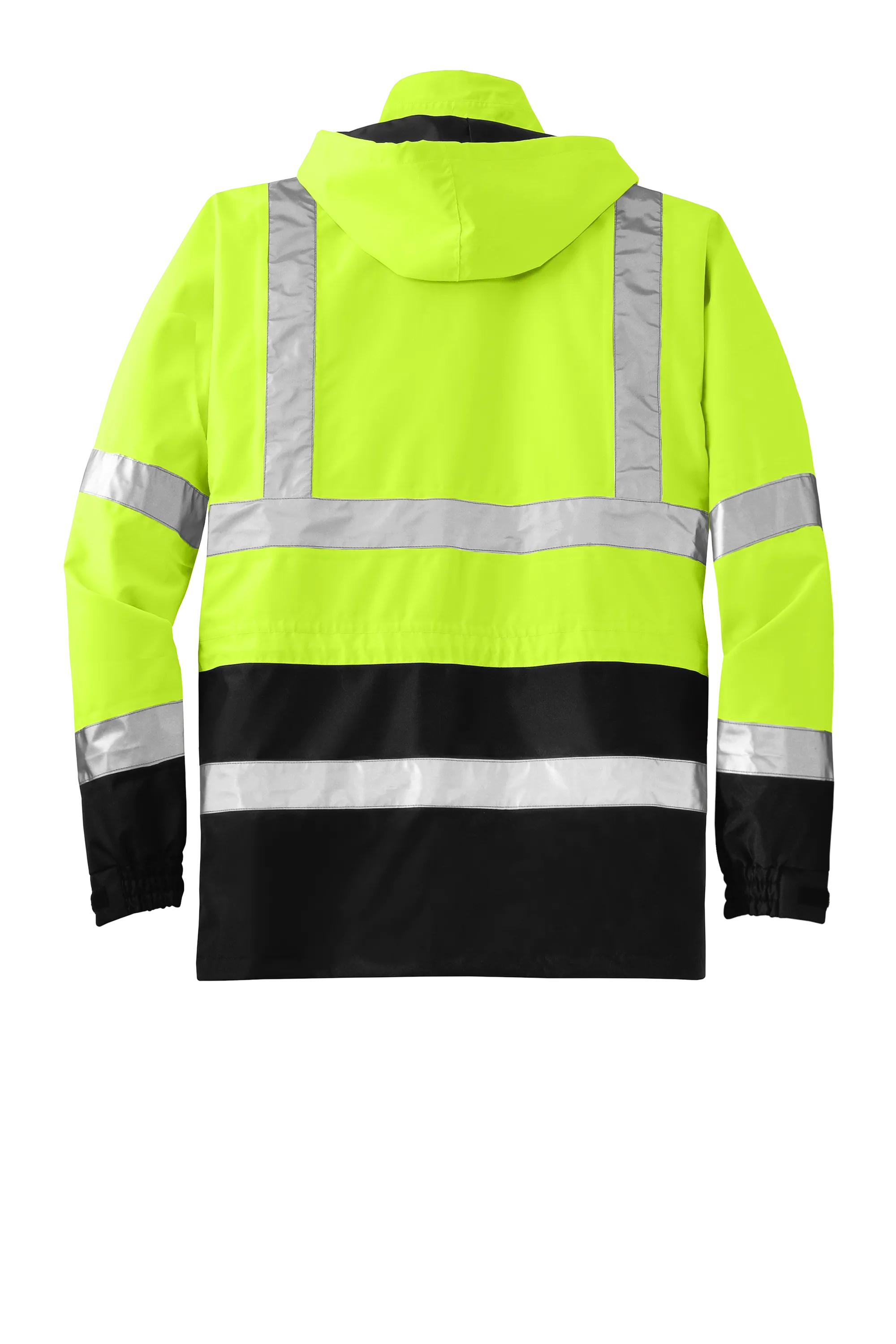 CornerStone® - ANSI 107 Class 3 Waterproof Parka - Safety Yellow / Black