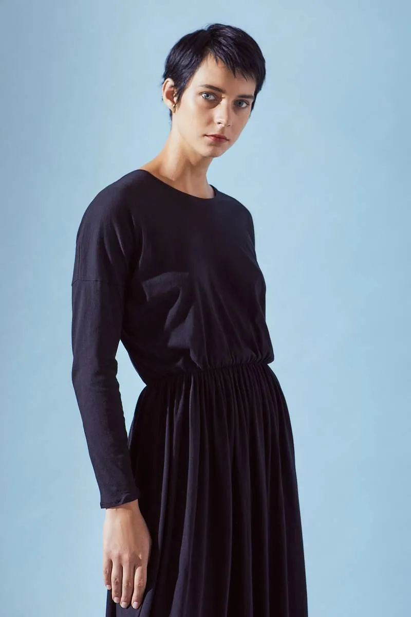 Dancer Dress Black Kowtow