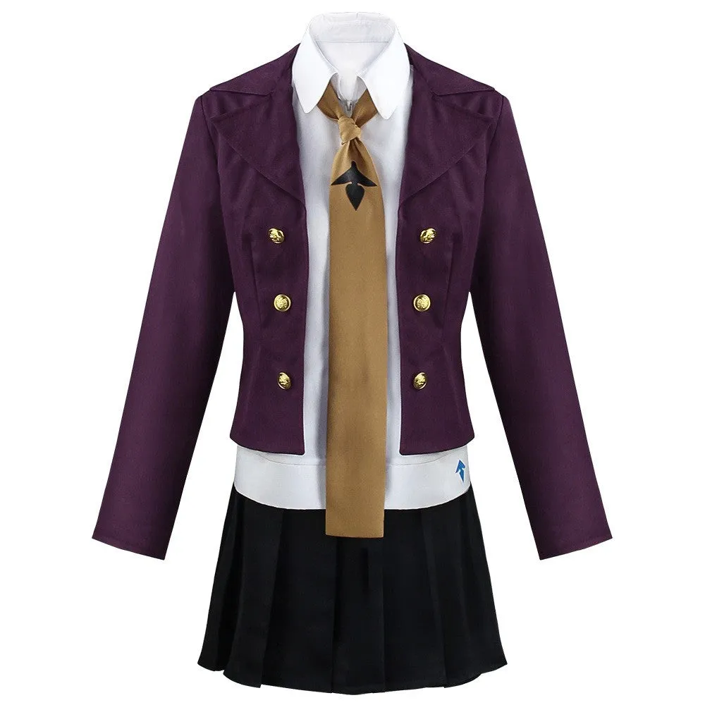 Danganronpa Kirigiri Kyoko Uniform Halloween Cosplay Costume