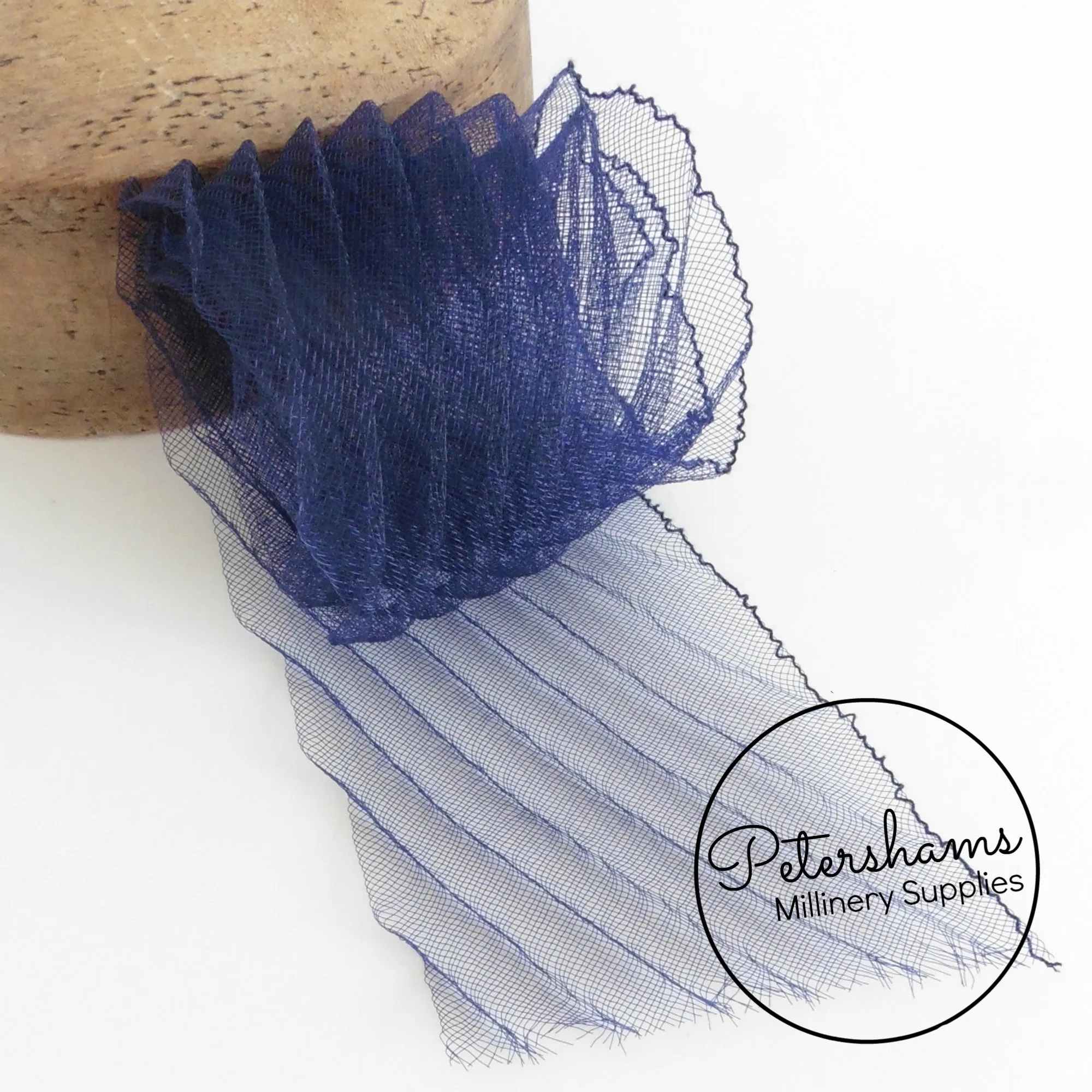 Diagonal Pleated Crin Strip