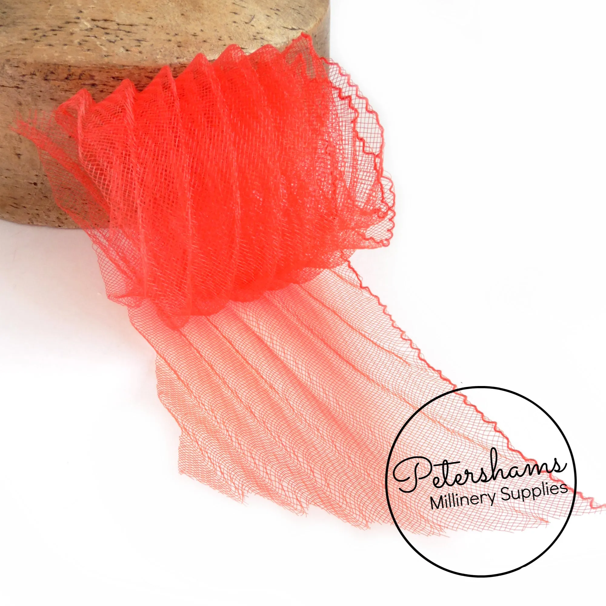 Diagonal Pleated Crin Strip