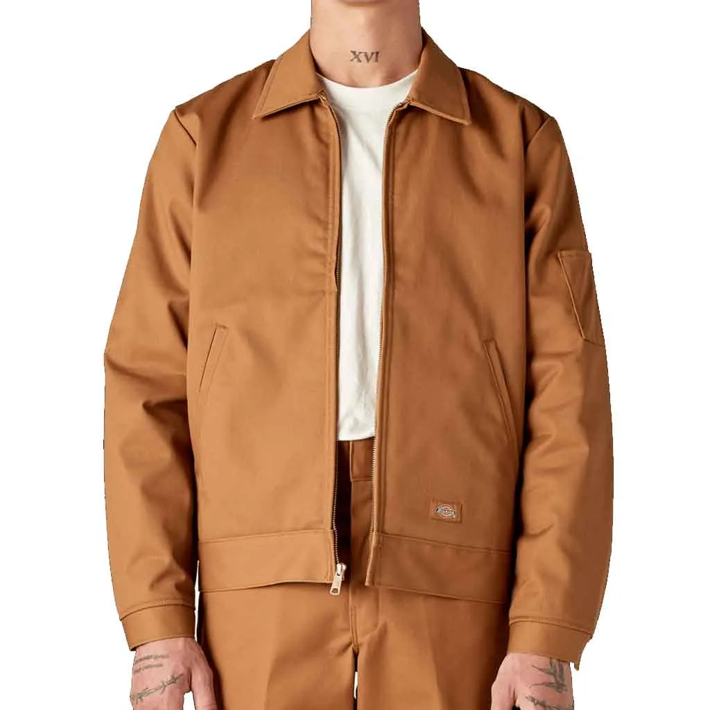 Dickies Lined Eisenhower Jacket - Brown Duck