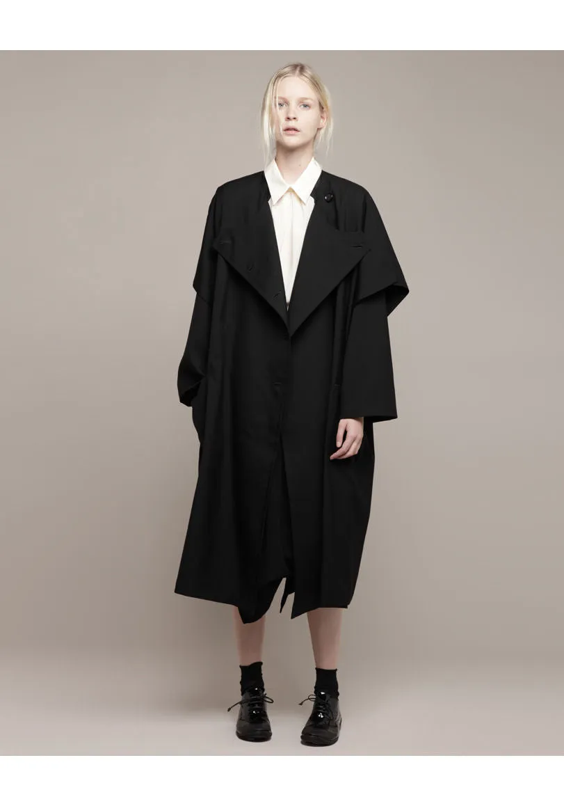 Double Sleeved Oversized Coat