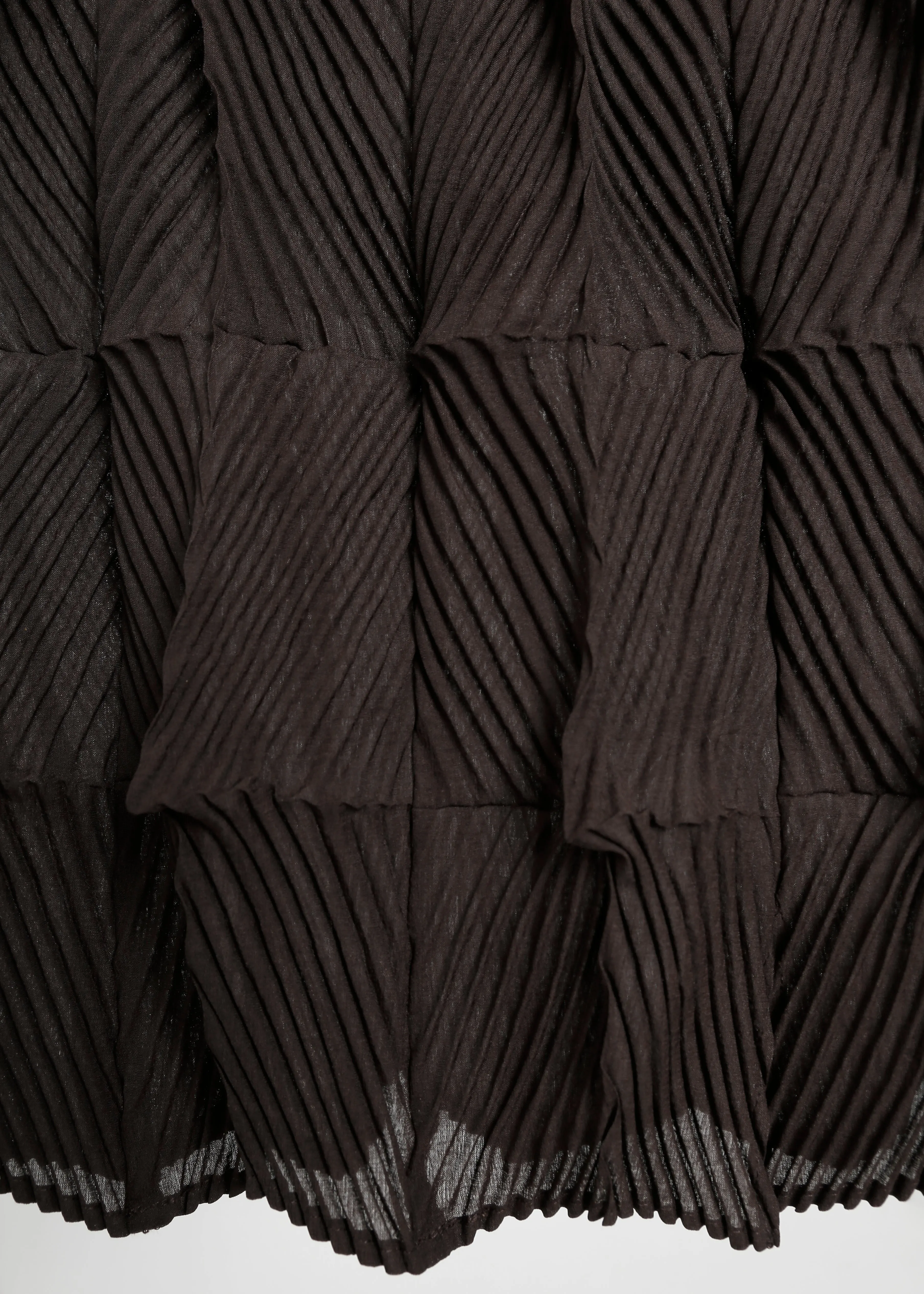 DREY PLEAT MINI / CHOCOLATE