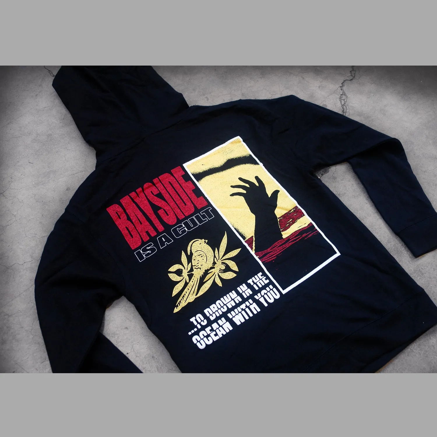 Drown Black Hoodie