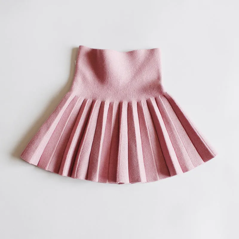 DUNNMALL  Girls' Skirt Children's Short Skirts Children's Clothing Skirt Batch Baby Princess Skirt Pleated Skirt Pettiskirt Kids Skirt