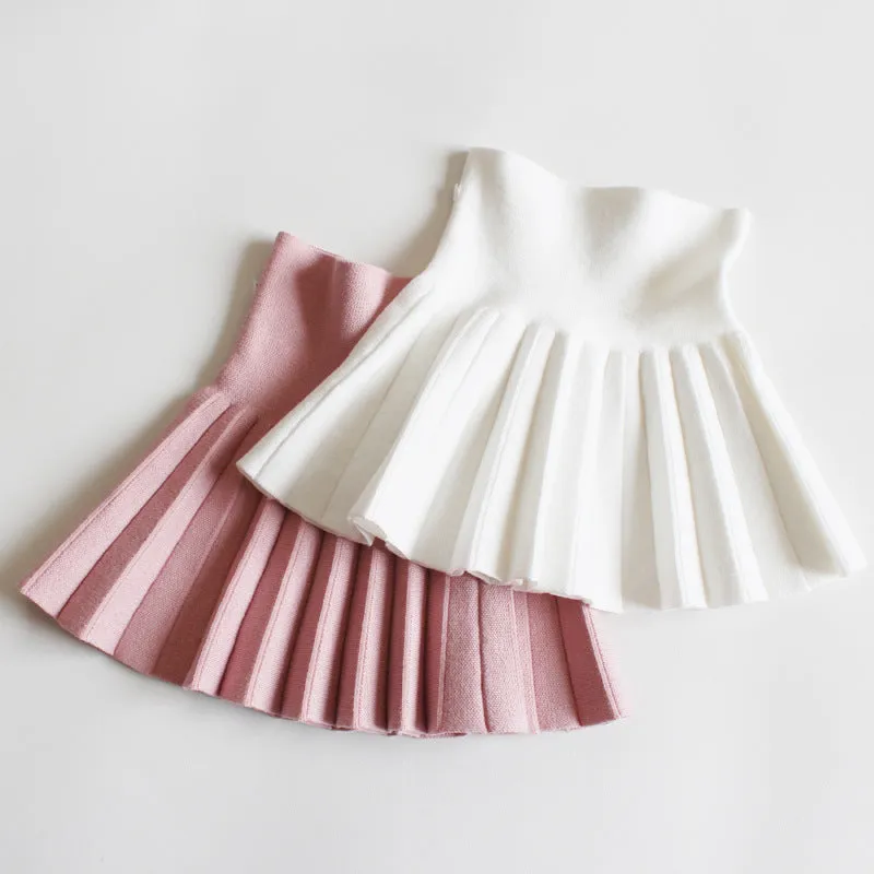 DUNNMALL  Girls' Skirt Children's Short Skirts Children's Clothing Skirt Batch Baby Princess Skirt Pleated Skirt Pettiskirt Kids Skirt