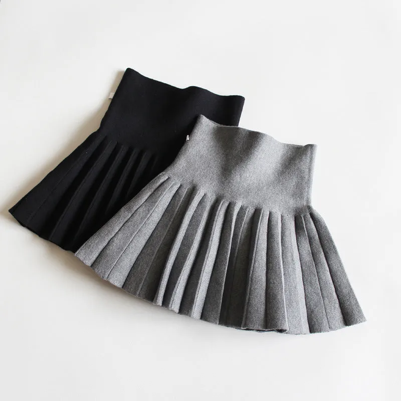 DUNNMALL  Girls' Skirt Children's Short Skirts Children's Clothing Skirt Batch Baby Princess Skirt Pleated Skirt Pettiskirt Kids Skirt